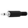 PLUG 3.5 MM MONOAURAL DE PLASTICO CON RESORTE