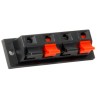 TERMINAL/BORNE RECTANGULAR PARA BAFLE DE 4 ENTRADAS