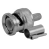 CONECTOR PLUG BNC CON ARILLO Y PUNTA PARA RG-58