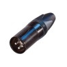 CONECTOR NEUTRIK NC3MXX-BAG XLR MACHO 3 PIN, CONTACTOS DE PLATA