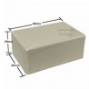 CAJA P/ PROYECTOS ELECTRONICOS 69X45X29 MM PLASTICO BEIGE