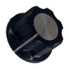 Perilla P/ Potenciómetro De Baquelita 23mm De Diámetro Con Opresor