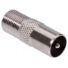 ADAPTADOR JACK (HEMBRA) TIPO F A PLUG (MACHO) TIPO PAL
