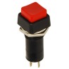 SWITCH INTERRUPTOR CUADRADO C/ ENCLAVAMIENTO  2 TERMINALES