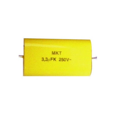CAPACITOR DE POLIESTER 335 NO POLARIZADO 3.3 UF (MICROFARADIOS) 250V