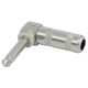 PLUG 6.3 MM MONOAURAL METALICO CON PUNTA EN L SIN RESORTE