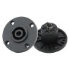 CONECTOR JACK SPEAKON REDONDO PARA AUDIO PROFESIONAL DE 4 VIAS