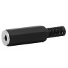 JACK 3.5 MM ESTEREO PLASTICO CON RESORTE