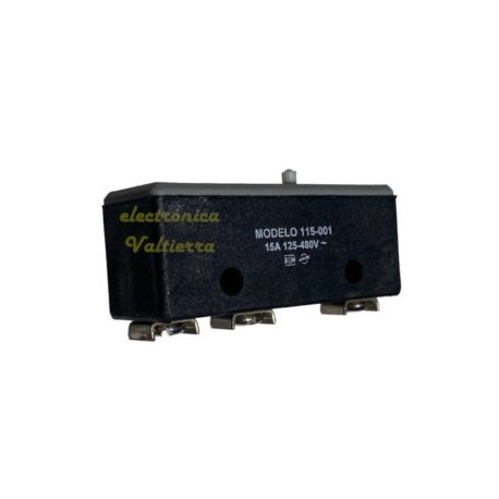 MICRO INTERRUPTOR MODELO 115-001 HARTMANN 115 001 NUEVO